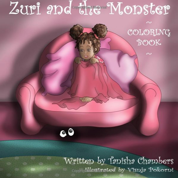 Zuri & the Monster Coloring Book